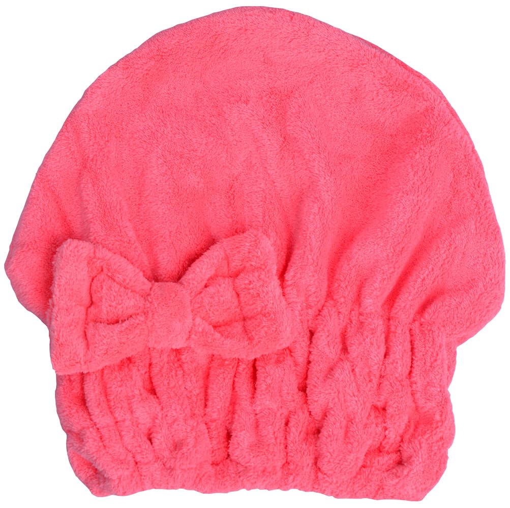 HOPESHINE Microfiber Hair Towel Cap for Women Wet Short or Long Curly Hair Super Absorbent Turbans Anti Frizz Great Gift for Women and Girls (Blue, 1)