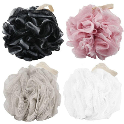 Chuya Bath Loofah Sponges 70 Grams Large Size,4 Pack Shower Sponge