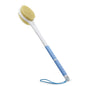 Shower Brush with Soft & Stiff Bristles,Back Scrubber Bath Body Exfoliator