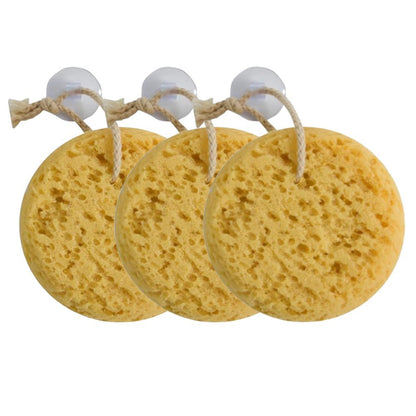 GROOVI BEAUTY Foam Body Sponge for Exfoliating Large Scrubber for a Relaxing Shower or Bath, Pack of 2