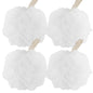Fu Store Loofah Sponge Shower Loofahs 4 Colors Bath Sponges Body Scrubbers