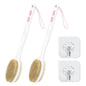 Back Scrubber for Shower with Long Handle, Blue