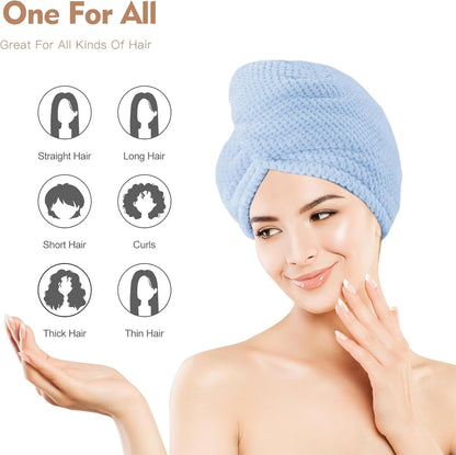 Stocking Stuffers for Women Teen Girls Microfiber Hair Towel for Women