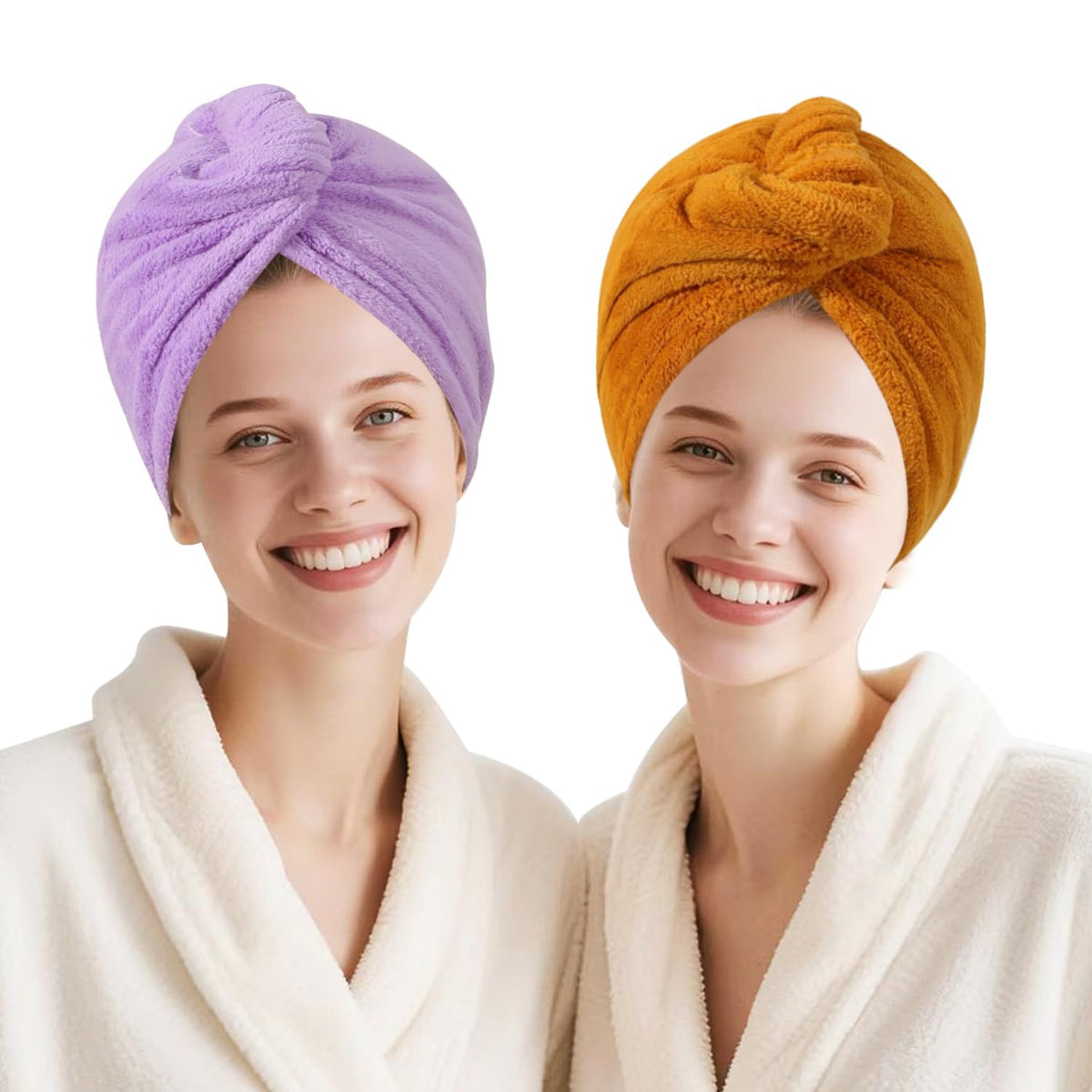 Microfiber Hair Drying Towel Wrap,Hair Turbans Towel for Wet Hair