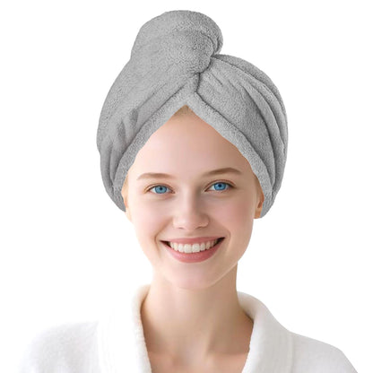 Microfiber Hair Drying Towel Wrap,Hair Turbans Towel for Wet Hair