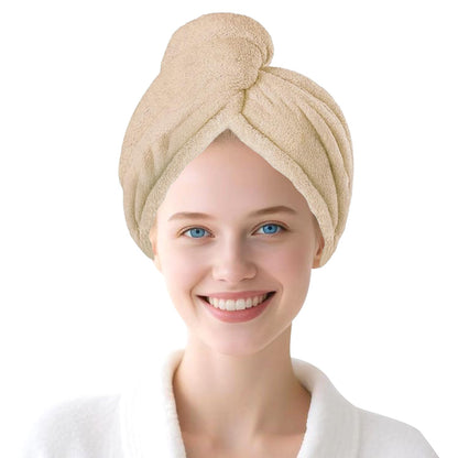 Microfiber Hair Drying Towel Wrap,Hair Turbans Towel for Wet Hair