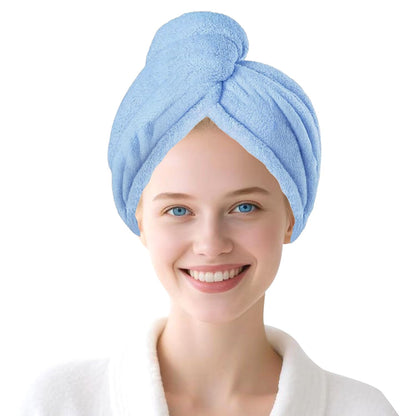 Microfiber Hair Drying Towel Wrap,Hair Turbans Towel for Wet Hair