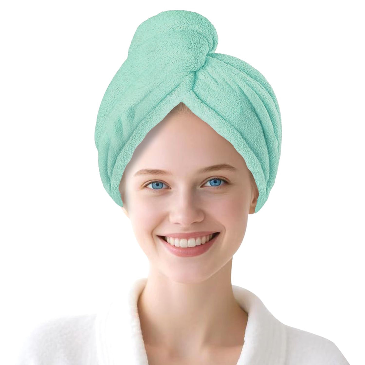 Microfiber Hair Drying Towel Wrap,Hair Turbans Towel for Wet Hair