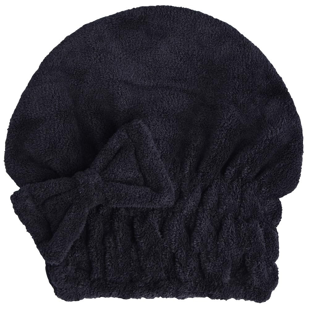 HOPESHINE Microfiber Hair Towel Cap for Women Wet Short or Long Curly Hair Super Absorbent Turbans Anti Frizz Great Gift for Women and Girls (Blue, 1)
