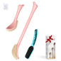New Foot Brush with Adjustable Long Handle, 3-in-1 Foot Scrubber for Wet or Dry Brushing, 10.2’’- 27.5’’ Foot Scrub Brush for Senior, Pregnant, Disabled, or Injured, Gift-Box Packed(White)