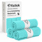 Yiclick Exfoliating Washcloth Towel, Japanese Exfoliating Wash Cloth, Korean Body Scrubber Exfoliator, Back Scrubber Washer for Shower Bath, Body Scrub African Net Sponge Loofah Luffa (Colors)