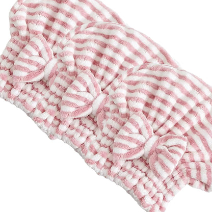 Jseng 2PC Microfiber Hair Drying Caps, Extrame Soft & Ultra Absorbent, Fast Drying Hair Turban Wrap Towels Thick Fluffy Shower Cap for Women