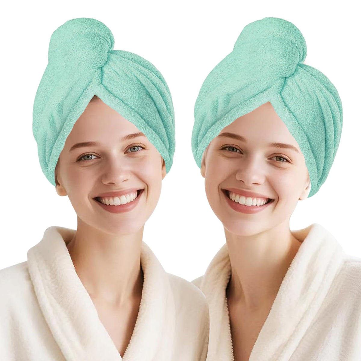 Microfiber Hair Drying Towel Wrap,Hair Turbans Towel for Wet Hair