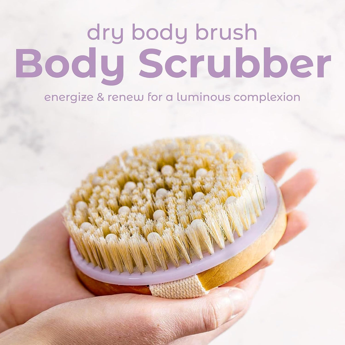 MainBasics Dry Brushing Body Brush for Lymphatic Drainage