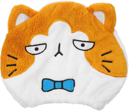SHERCHPRY Cartoon Animal Hair Drying Cap Soft Fleece Hair Towel Hat for Wet Quick-Drying Wrap for Boys Girls Elastic Head Towel for Long Short Curly 10.62 X 8.26 X 0.78 in