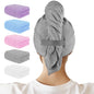 AIDEA Hair Towel Wrap, 5 Pack Absorbent Fast Drying Hair Towels 40"×20"
