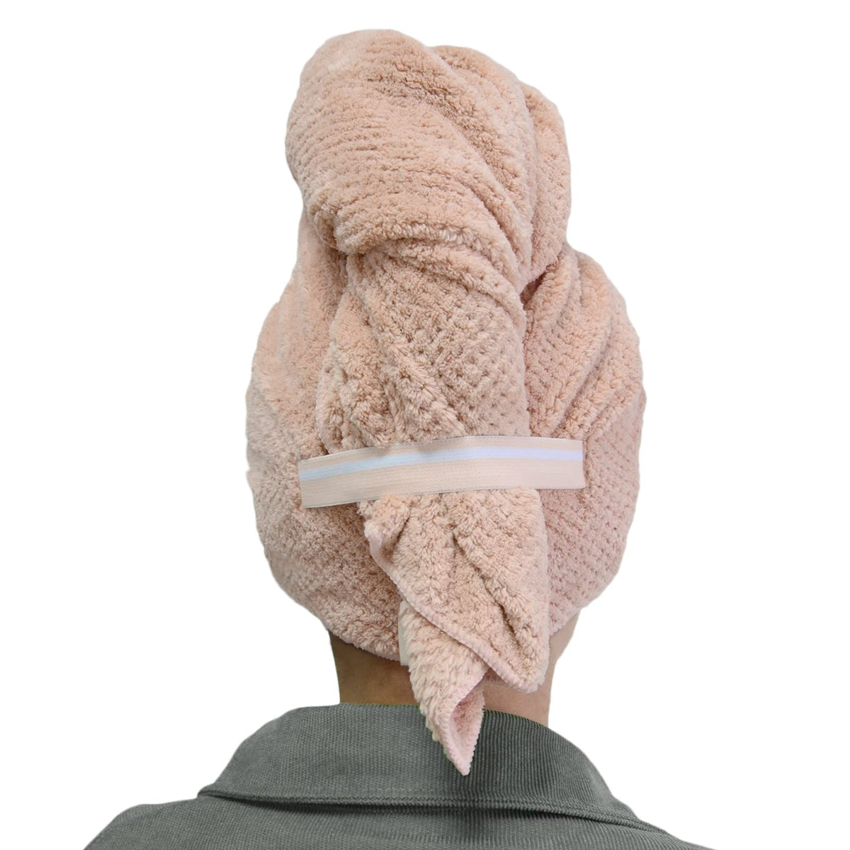 Chloven Large Microfiber Hair Towel Wrap for Women Anti Frizz Hair Turbans