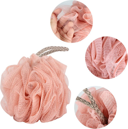 Fu Store Loofah Sponge Shower Loofahs 4 Colors Bath Sponges Body Scrubbers