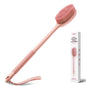 CORATED Silicone Back Scrubber for Shower, 2‑in‑1 Body Brush with Handle