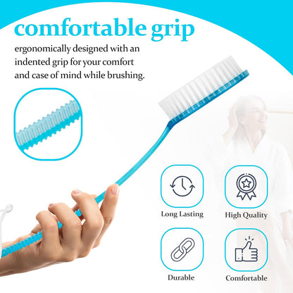 DecorRack Shower Scrubber Brush, Long Handle, Random Color (1 Pack)