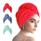 Microfiber Hair Drying Towel Wrap,Hair Turbans Towel for Wet Hair