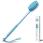 CORATED Silicone Back Scrubber for Shower, 2‑in‑1 Body Brush with Handle