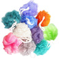 10 Pack of Bath Loofah Shower,Small Size Sponge Pouf Body Scrubber Exfoliator Scrubber Ball,Mesh Bath and Shower Sponge for Kids Women Men Body Wash Bathroom