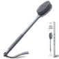 CORATED Silicone Back Scrubber for Shower, 2‑in‑1 Body Brush with Handle