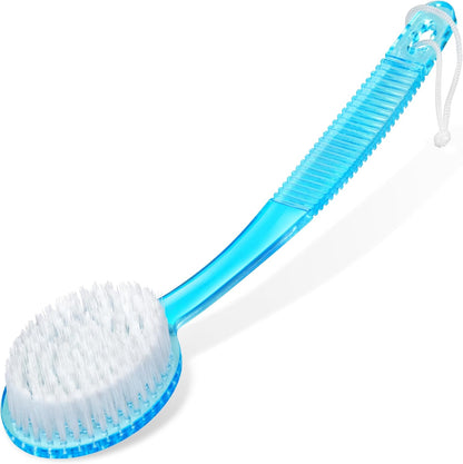 DecorRack Shower Scrubber Brush, Long Handle, Random Color (1 Pack)