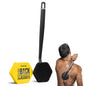 TOOLETRIES Silicone Back Scrubber for Shower, Body Brush - Charcoal