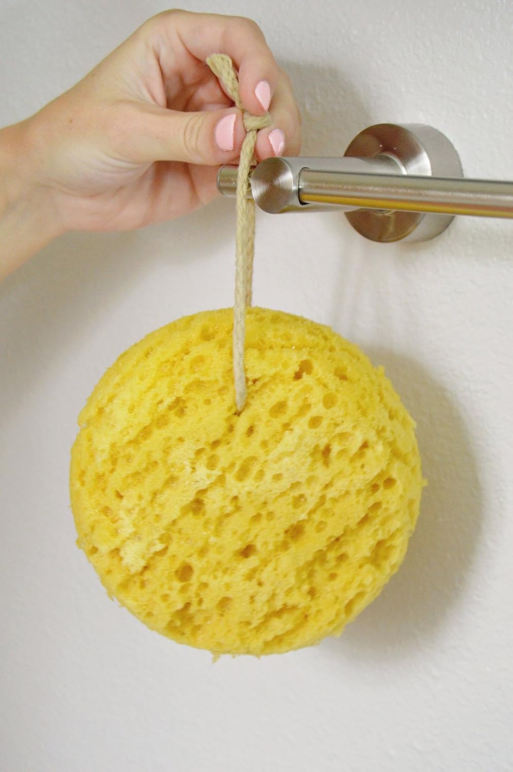 GROOVI BEAUTY Foam Body Sponge for Exfoliating Large Scrubber for a Relaxing Shower or Bath, Pack of 2