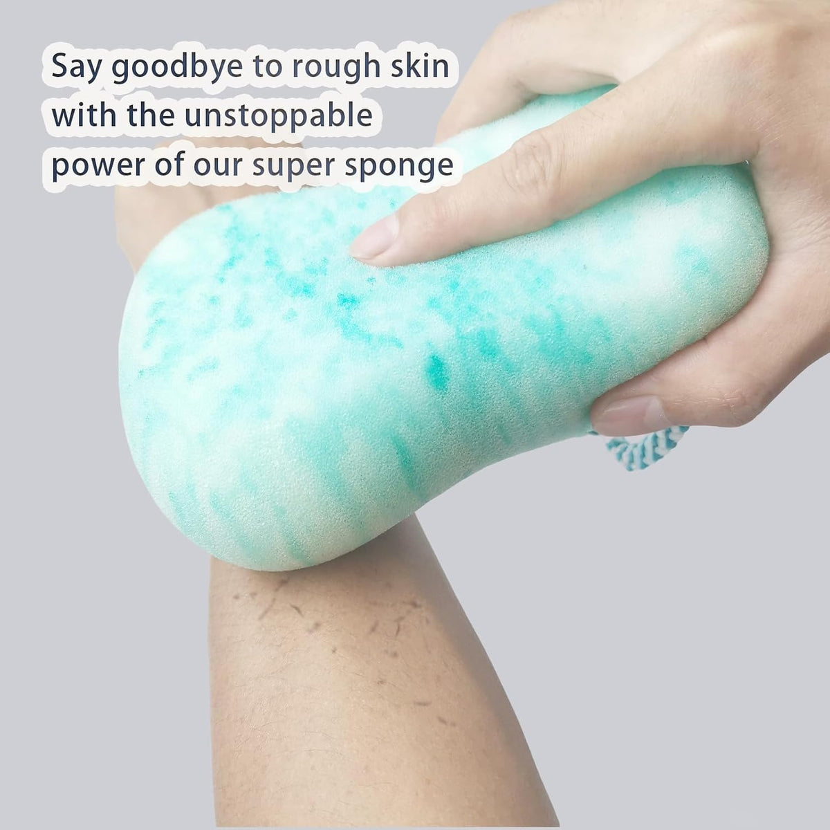 3 Pcs Bath Sponge for Women/Men, Exfoliating Body Sponges Bath Sponges, 3 Colors Pouf Foam Loofahs Sponge to Spa Reusable