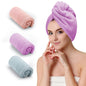 CZZXI 3 PCS Microfiber Hair Towel, Hair Wraps for Women Wet Hair