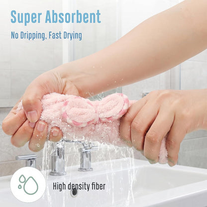3Pack Microfiber Hair Drying Cap, Quick Dry Fast Drying Hair Caps