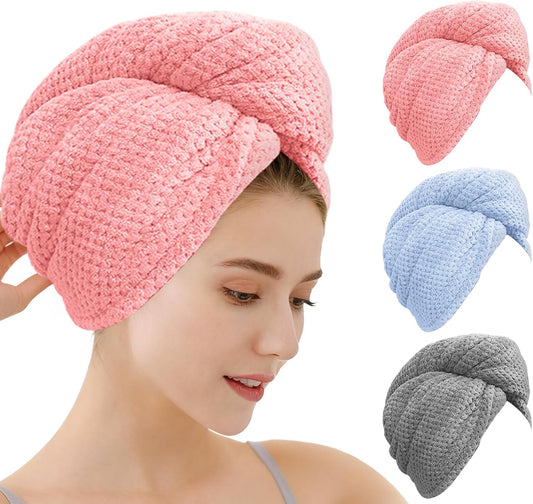 Stocking Stuffers for Women Teen Girls Microfiber Hair Towel for Women