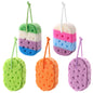 Boao 5 Pieces Soft Bath Sponge Shower Natural Gentle, Attractive Color