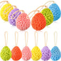 FoldTier 6 Pcs Bath Sponge Deep Cleansing Body Loofah Gentle and Deep Exfoliating Body Scrubber Bath Accessories Men Women Baby Sponge for Bathing Shower (Bright Color)