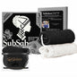 SubSahara African Net Sponge, 2 Pack 45-Inch Exfoliating Bath Scrubber