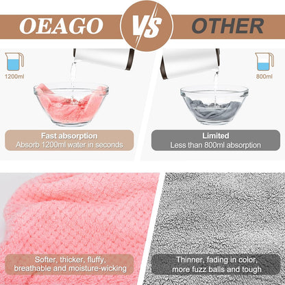Stocking Stuffers for Women Teen Girls Microfiber Hair Towel for Women