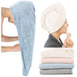 ROLSHOL 4 Pack Extra Large Microfiber Hair Towel Wraps for Women