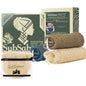 SubSahara African Net Sponge, 2 Pack 45-Inch Exfoliating Bath Scrubber