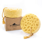 myHomeBody Bath Sponge, Foam Loofah, Shower Sponge for Body, Curvy, 2 Pack