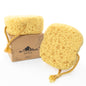 myHomeBody Bath Sponge, Foam Loofah, Shower Sponge for Body, Curvy, 2 Pack