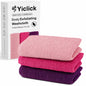 Yiclick Exfoliating Washcloth Towel, Japanese Exfoliating Wash Cloth, Korean Body Scrubber Exfoliator, Back Scrubber Washer for Shower Bath, Body Scrub African Net Sponge Loofah Luffa (Colors)