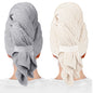 ROLSHOL 2-Pack Large Microfiber Hair Towel Wraps for Women, 27 × 39 in