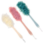 Long Handle Shower Loofah Back Scrubber Bath Body Brush on a Stick, Blue