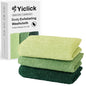 Yiclick Exfoliating Washcloth Towel, Japanese Exfoliating Wash Cloth, Korean Body Scrubber Exfoliator, Back Scrubber Washer for Shower Bath, Body Scrub African Net Sponge Loofah Luffa (Colors)