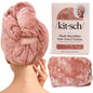 Kitsch XL Microfiber Hair Towel Wrap for Women