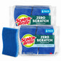 Scotch-Brite Zero Scratch Scrub Sponge, 6 Pack